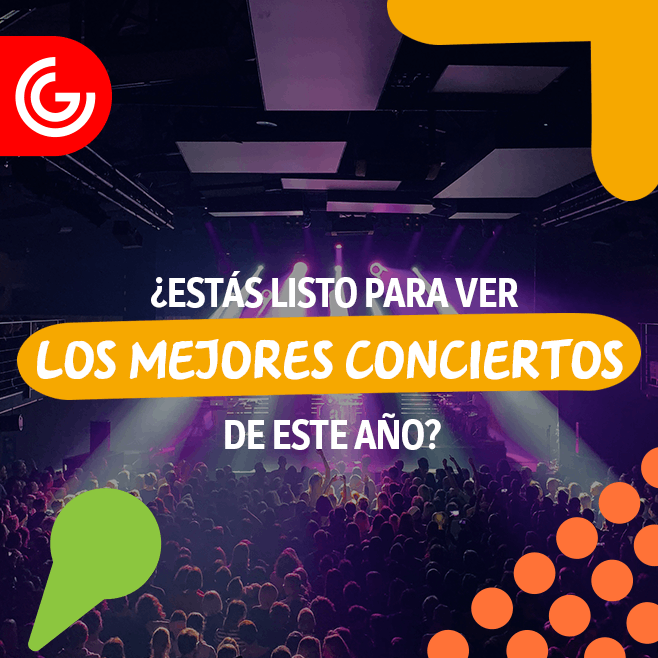 Los mejores conciertos cuadro Los mejores conciertos cuadro