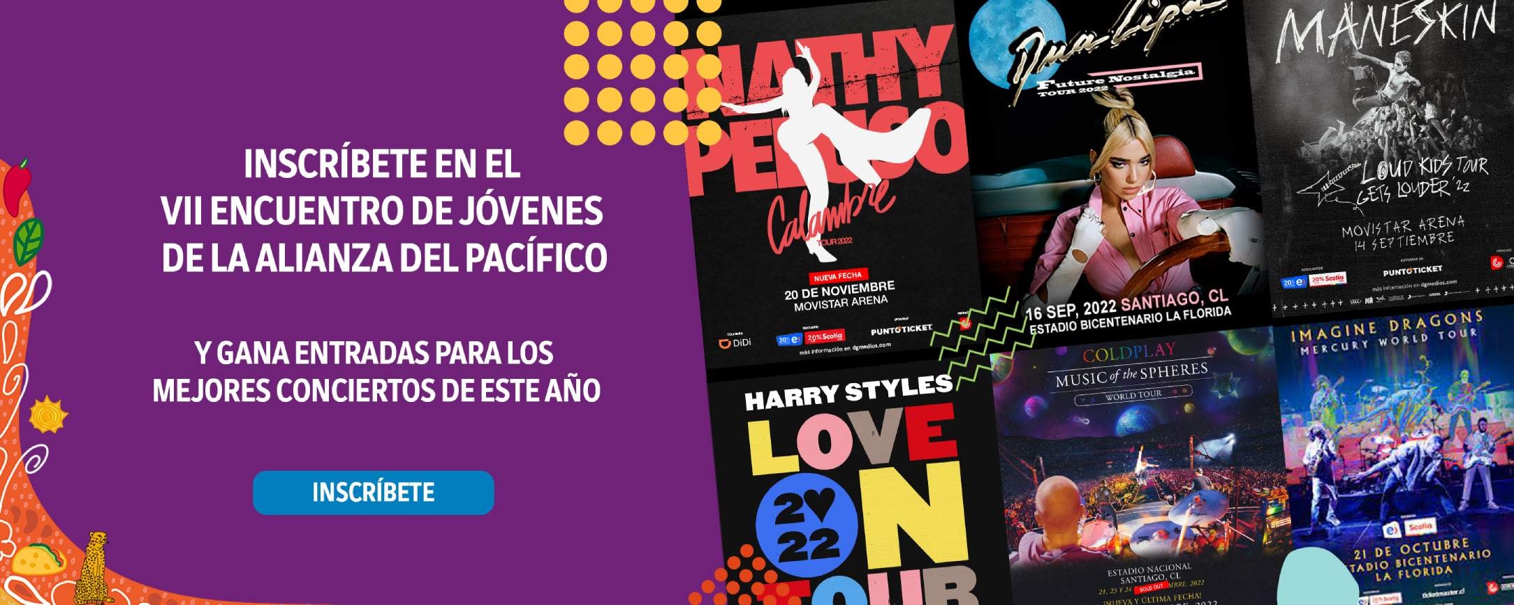 Inscribete en el VII Encuentro de Jóvenes de la Alianza del Pacífico Inscribete en el VII Encuentro de Jóvenes de la Alianza del Pacífico